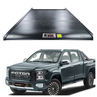 Nouveau couvercle rétractable manuel et électrique en alliage d'aluminium étanche et anti-pression FOTON Tunland G9 2019+
