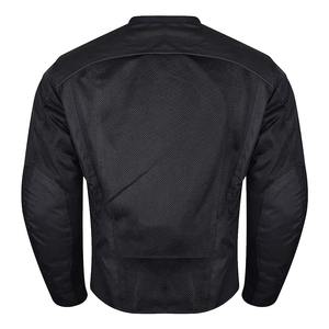 Las chaquetas cortavientos con cremallera para hombre más demandadas hechas en fábrica Material de malla con bolsillos con cremallera personalizados - Product Image 5