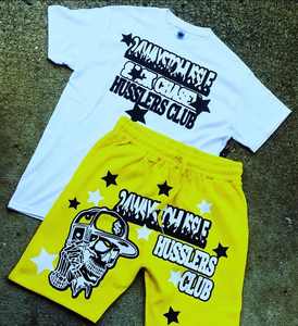 Custom Logo <b>Shirt</b> and Short Set tracksuits Nylon Two Piece Shorts Set Breathable <b>Men</b> Reflective WindBreaker Short Set - Product Image 1