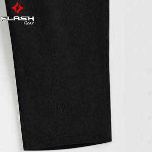 กางเกงผ้าแคนวาสแบบผูกเชือกขาตรงระบายอากาศได้ดีแห้งเร็วสีดำสำหรับสวมใส่ทุกวันดีไซน์ตามสั่ง - Product Image 5