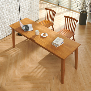 Walnut Acacia Natural <b>Wood</b> <b>Desk</b> Designed By Korea Home Furniture Office <b>Desk</b> Eco Friendly - Product Image 3