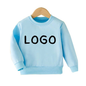 High Quality Spandex/Cotton Fleece Crew Neck Custom Oversized <b>Children</b> Sweatshirt Wholesale Waterproof - Product Image 1