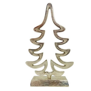 Arbre de Noël en bois d'aluminium dernier modèle avec finition en laiton pour les fournitures de décoration de Noël de table à prix d'usine - Product Image 3