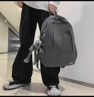 Vente en gros de sacs à dos d'étudiants décontractés et imperméables en nylon sac de voyage universitaire simple version coréenne style tendance pour l'école