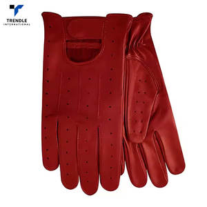 Top Price Leather <b>Touch</b> <b>Screen</b> <b>Gloves</b> Hot Selling Best Material New Design Winter Outdoor Daily Use Fur Lining High Plain - Product Image 2