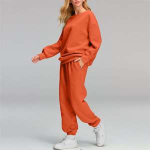 Ensemble deux pièces survêtement pour femmes Street Style Fashion Casual Wear Survêtements Jogging Costume Loungewear Pleine longueur ensembles pour femmes - Product Image 6