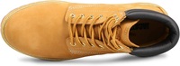 Bottes de Travail Personnalisées pour Hommes en Cuir Véritable, Imperméables, à Embout d'Acier, Avec Semelle Intérieure en Tissu Durable, Utilitaire et de Construction