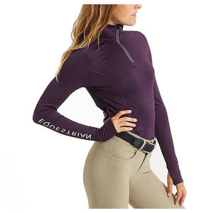 Chemise de spectacle de vêtements équestres de qualité supérieure, chemise de spectacle d'équitation à manches longues, prix raisonnable, créez votre idée de chemise d'équitation - Product Image 6