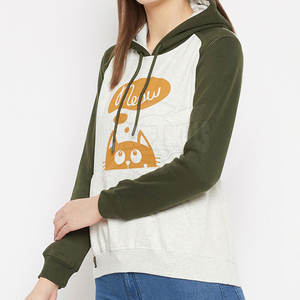 Ropa de calle con capucha para mujer de alta calidad superventas, sudaderas con capucha de invierno con sublimación informal, logotipo frontal de diseño personalizado en Stock - Product Image 5