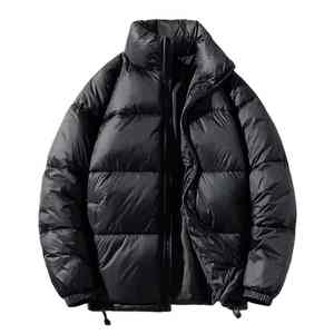 Blouson matelassé unisexe personnalisé pour hommes et femmes grandes tailles, respirant, imperméable, coupe-vent, saison hivernale 2026, personnalisation de la marque - Product Image 1