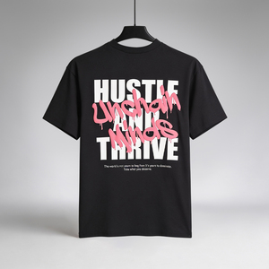 Camiseta Casual de Verano para Hombre, Negra, Corte Holgado, 180 GSM, 100% Algodón, Secado Rápido, Personalizable, Alta Calidad, al por Mayor - Product Image 2