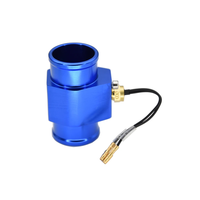 Capteur de température d'eau en aluminium bleu 26MM-40MM à prix d'usine pour jauge de radiateur de voiture et camion