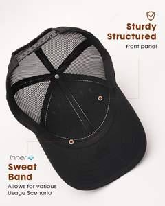 Casquette de baseball unie non construite avec broderie personnalisée Casquette de papa pour femmes Casquette de camionneur unisexe en coton imperméable à l'eau-pour la fête - Product Image 6