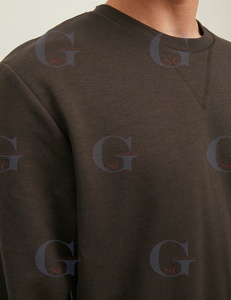 Sudaderas de lana cálidas con cuello redondo para hombre de alta calidad, diseño de logotipo de marca personalizado a la venta, Top para la temporada de invierno - Product Image 5