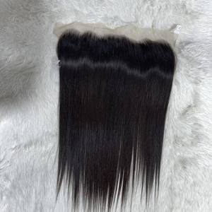 Tissage en lot naturel vierge naturel avec Closure, mèches de cheveux crus et Closure, ensemble vérifié, société - Product Image 2