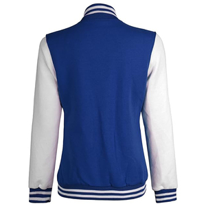 Femmes à la mode taille européenne veste universitaire décontracté coton solide court respirant Baseball printemps automne fini - Product Image 3