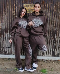 Sudadera con capucha de peso pesado para hombre, ropa de calle, gráfico Vintage, estampado de gran tamaño, camisetas de algodón de peso pesado para hombre - Product Image 5