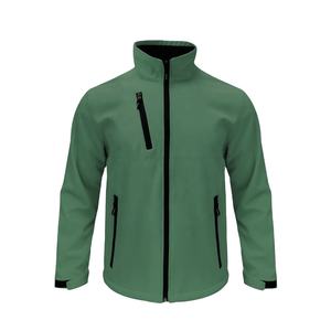 Chaquetas de concha suave ajustadas informales para hombre, traje cortavientos de invierno, abrigo deportivo - Product Image 1