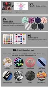 3D ผ้าฝ้าย500gsm ออกแบบได้ตามต้องการสำหรับเสื้อฮู้ดดี้แบบเปิดไหล่มีชายเสื้อและขอบ - Product Image 2