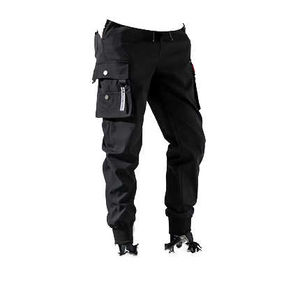 Nuevos pantalones Cargo de algodón para hombre, ajuste informal, ropa para exteriores con múltiples bolsillos, fabricante OEM, precio al por mayor, tarifa barata 2025 - Product Image 3