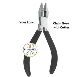 Alicates de punta de cadena doblada de alta calidad y rentables, herramienta de fabricación de joyas de acero inoxidable, alicates de agarre de trabajo fino de mandíbula curva para - Product Image 2