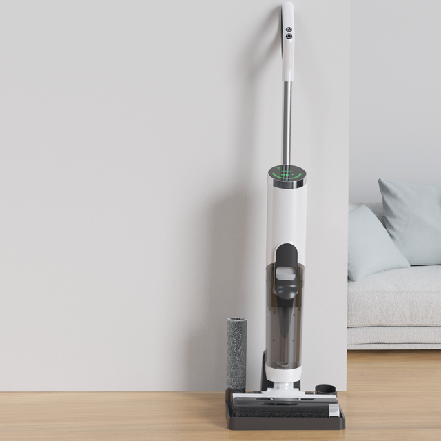 Shenzhen Manufacturer 18000pa Strong Suction High Quality 4000mAh Battery Wet Dry Self-Cleaning Vacuum Cleaner for Household