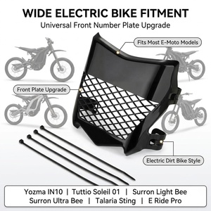 JFG Nuevo Soporte Delantero de Plástico PE para Placa de Matrícula de Motocicleta para <span class=keywords><strong>Surron</strong></span> Ultra Bee Light Bee Talaria Sting E Ride Pro Yozma In10 - Product Image 4