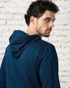 Sudadera con Capucha Unisex AZIII para Hombre, 100% Algodón, Corte Regular, Otoño, Transpirable, Tejido Digital Ecológico, Tinte Liso, Alta Calidad - Product Image 6