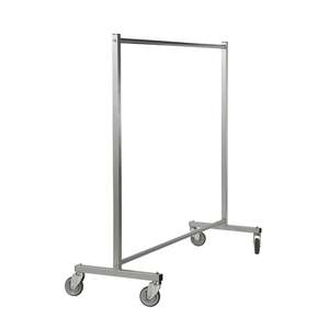 Porte-manteau gris minimaliste moderne KM113700B, chariot de bureau pour la maison, pour le salon et la chambre à coucher - Product Image 1