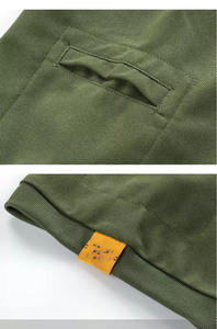 2025 personalizado hombres Casual para Polo cuello camisa de manga corta Color sólido vacaciones en la playa fresco amor patrón de punto nuevo diseño - Product Image 5