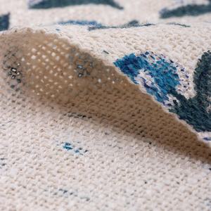 หมอนอิงพิมพ์ลายสีฟ้าสำหรับตกแต่งบ้านโซฟาตกแต่งห้องนั่งเล่น - Product Image 6