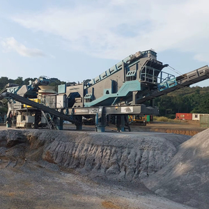 Planta trituradora de mandíbula móvil avanzada 250-300 TPH, sistema de trituración portátil PLC con cojinete de Motor de núcleo de caja de cambios - Product Image 1