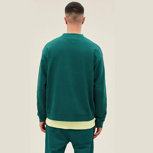 Sudadera Extra Grande para Hombre, Cuello Redondo, 80% Algodón, 20% Poliéster, Felpa, Holgada, Estilo Urbano, Informal, Moda, OEM, Marca Privada - Product Image 4