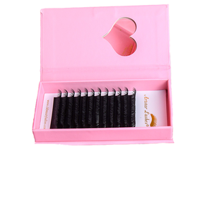 ขนตาปลอม0.03 0.07 0.05สีน้ำตาลอ่อนสำหรับต่อผมสีน้ำตาลเข้มแบบรัสเซียเพิ่มวอลลุ่มพิเศษ - Product Image 1