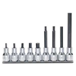 BETA 9 Piece 1/2'' Socket <b>Driver</b> <b>Set</b> for Hexagon <b>Screws</b> with Support - Product Image 1
