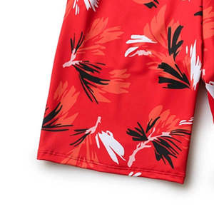 Pantalones cortos de sublimación de poliéster 100% con cintura elástica de malla de impresión en caliente Posición del logotipo frontal de cintura media Moda de verano - Product Image 4