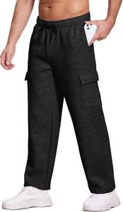 2025 nouveaux fabricants de Style de mode personnaliser hommes pantalons en détresse survêtement lavé hommes pantalons haute Stretch hommes pantalons - Product Image 6