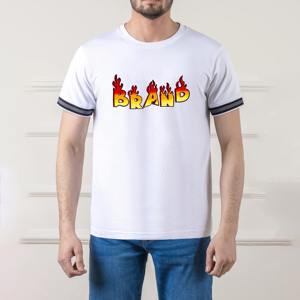 เสื้อยืดแฟชั่นไฮสตรีทสำหรับผู้ชายผ้าคอตตอน100% ทรงหลวมสำหรับหน้าจอพิมพ์โลโก้ตามสั่งใหม่2025 - Product Image 5