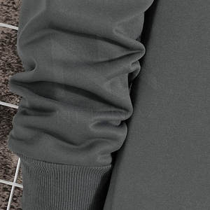 Sudadera de manga larga con diseño personalizado OEM para hombre, sudadera con estampado de ropa de invierno MOQ bajo de material de poliéster/algodón al por mayor - Product Image 4