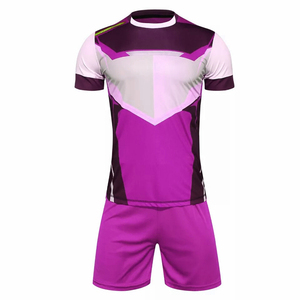 ชุดเสื้อฟุตบอลโพลีเอสเตอร์สำหรับทั้งชายและหญิงชุดเสื้อฟุตบอลสำหรับการฝึกซ้อมแบบสบายโลโก้ตามต้องการ - Product Image 2