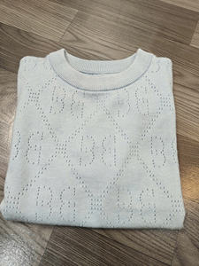 Pull en laine à col rond à manches longues en tricot torsadé décontracté unisexe pour l'hiver en gros - Product Image 6