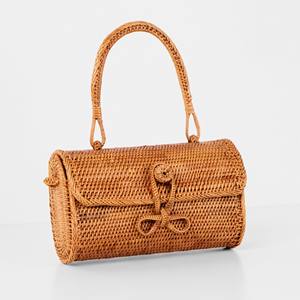 Sacs à main en rotin pour femmes, accessoires de haute qualité, sac à main tissé naturellement, sac à main en vente - Product Image 5