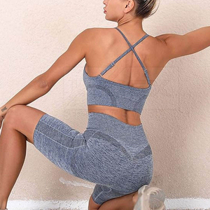Nouveau pantalon de yoga long pour femme, léger, respirant, imprimé, taille élastique, prix de gros, haute qualité, polyester/nylon - Product Image 6