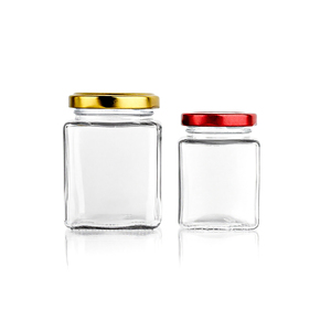 Vente en gros de pots en verre carrés vides pour miel, <span class=keywords><strong>confiture</strong></span>, etc. (100 ml, 250 ml, 380 ml) - Product Image 6