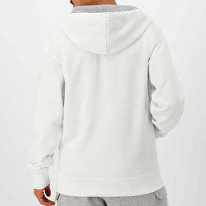 Chaqueta con Capucha Personalizada de Poliéster/Algodón, Cierre Completo, Invierno, Gimnasio, Correr, Ropa Deportiva, Cortavientos, Corte Regular, Hombre, Exterior, Impermeable - Product Image 3