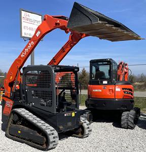 Kubota SVL75-2 chargeuse compacte à haute efficacité pompe à moteur approuvée par l'EPA pour CAT engins de terrassement hydrauliques moteur focalisé - Product Image 3