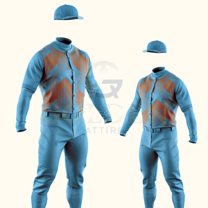 Prix d'usine, haute qualité, vente chaude, uniforme de baseball personnalisé pour hommes, vêtements de sport, maillot de baseball brodé - Product Image 1