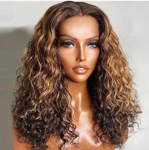 วิกผมแท้ติดลูกไม้ด้านหน้า,วิกผมบ๊อบหน้าจอ13X6โปร่งใสแบบตรงสีกำหนดเอง - Product Image 4