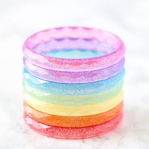 VOS BIJOUX FASHION BRACELETS & BANGLES FASHION bangle Trendy Large Big Bangle exagéré Multiple Color Résine Acrylique - Product Image 6