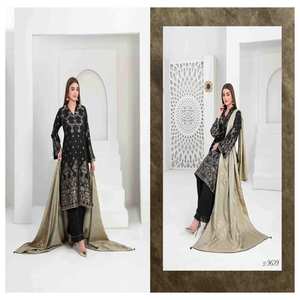Última colección tradicional viscosa Salwar Kameez indio paquistaní Casual Wear vestidos mujeres fiesta ocasión tasas de descuento - Product Image 4